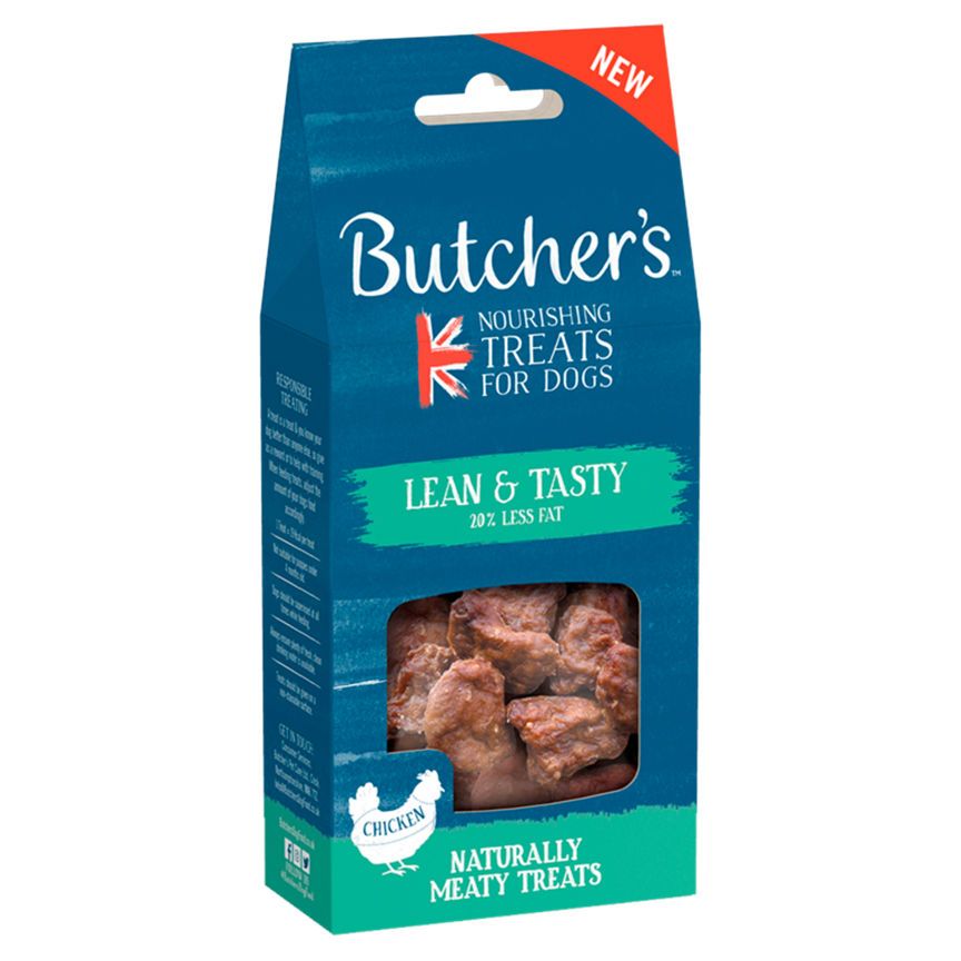 Butcher's Lean &amp;amp; Tasty 20% Less Fat Made with Chicken Naturally Meaty Treats