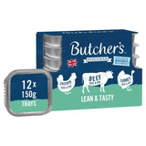 Butcher's Lean &amp;amp; Tasty Low Fat Dog Food Trays   12 x 150g