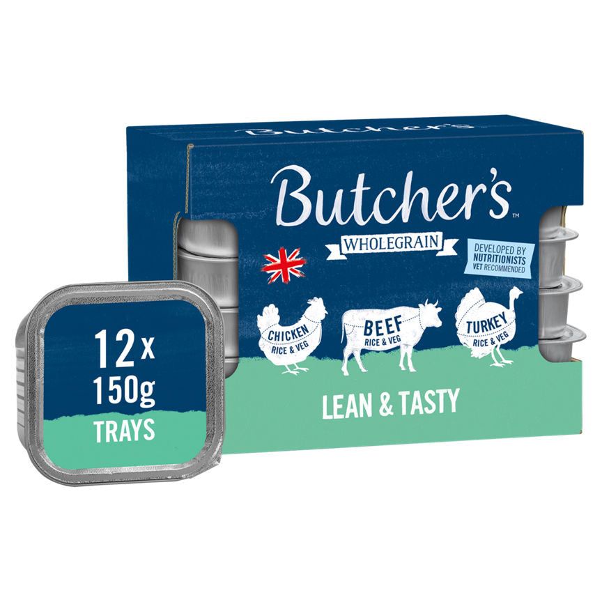 Butcher's Lean &amp;amp; Tasty Trays 12 x 150g