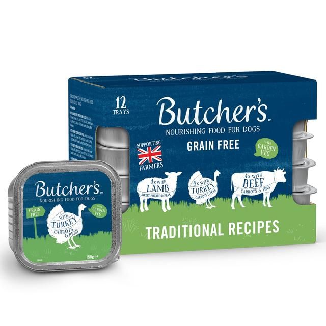 Butcher's Traditional Recipes Dog Food Trays   12 x 150g