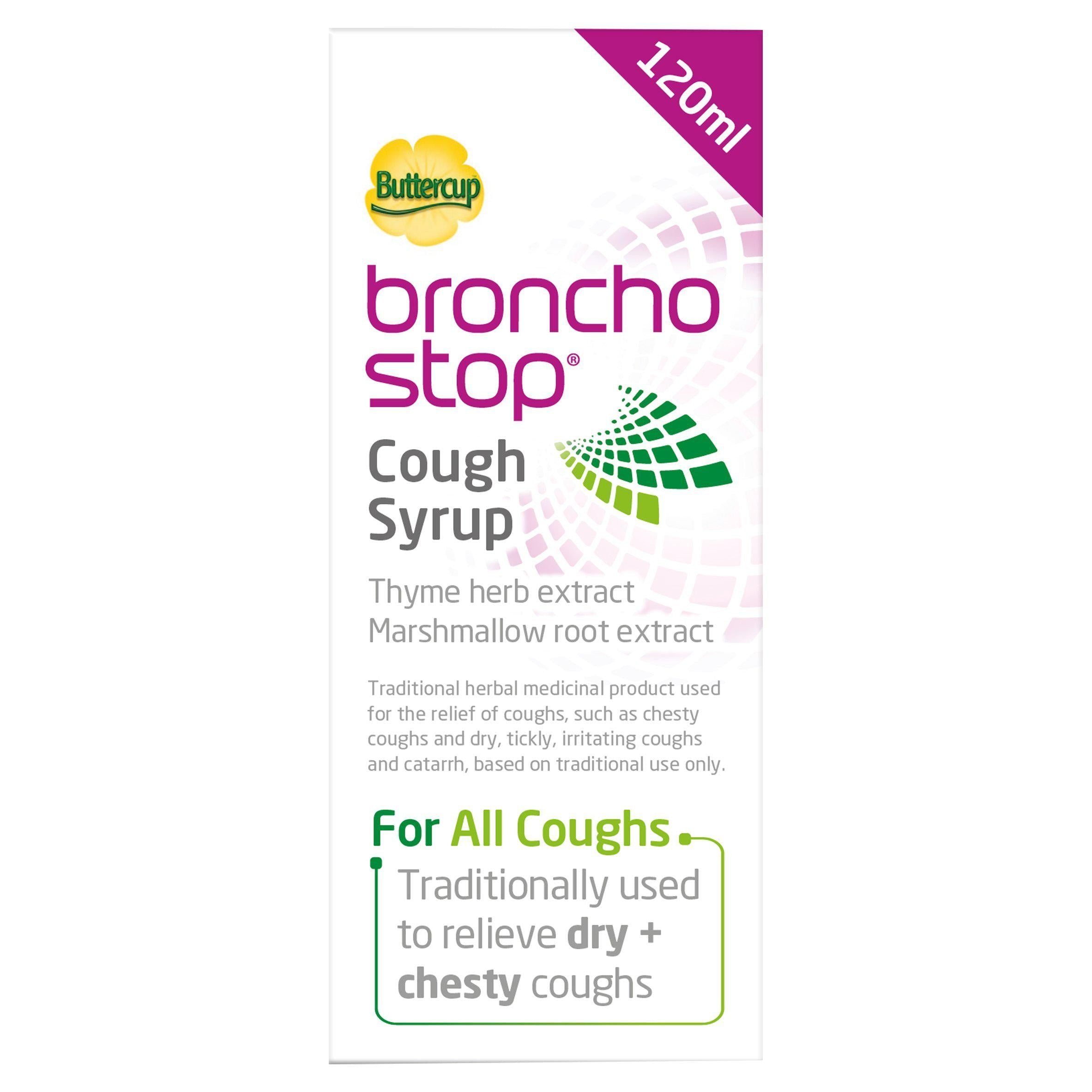 Buttercup Bronchostop Cough Syrup 120ml