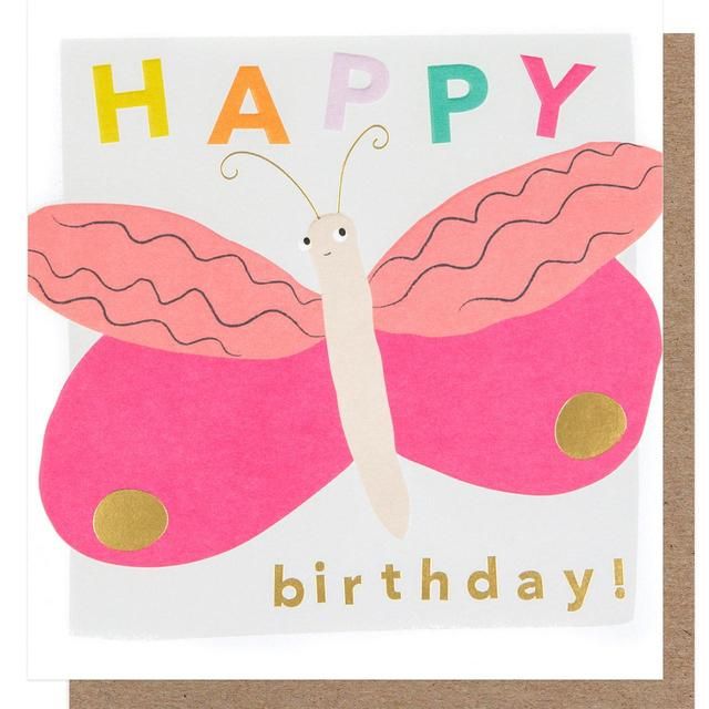 Butterfly Birthday Card