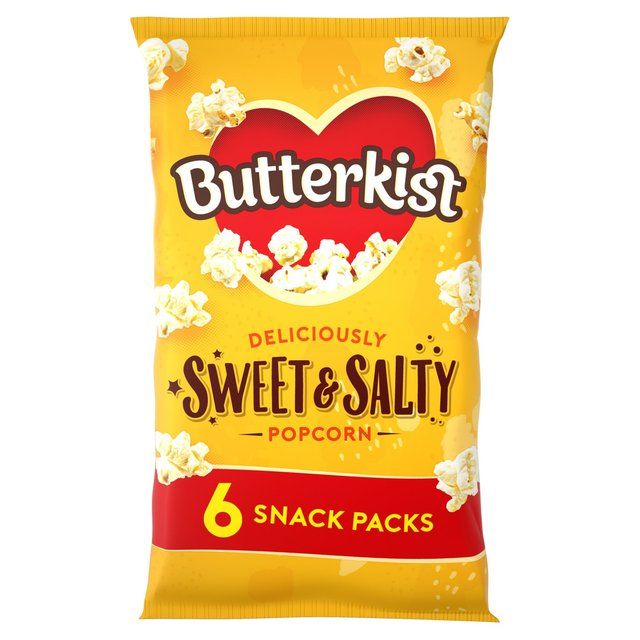 Butterkist Sweet &amp;amp; Salty Popcorn   6 per pack