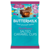 Buttermilk Plant Powered Vegan Dairy Free Chocolate Salted Caramel Cups   100g