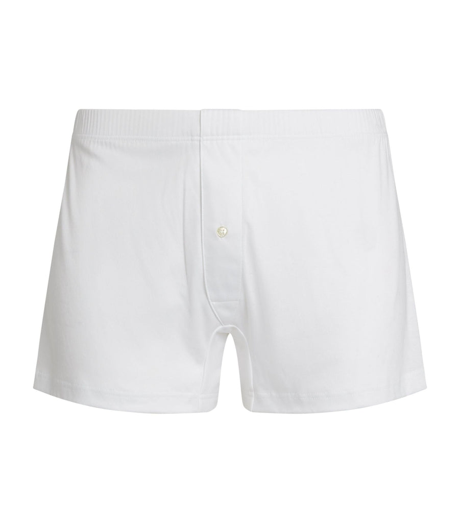 Buttoned Sea Island Boxer Briefs