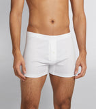 Buttoned Sea Island Boxer Briefs