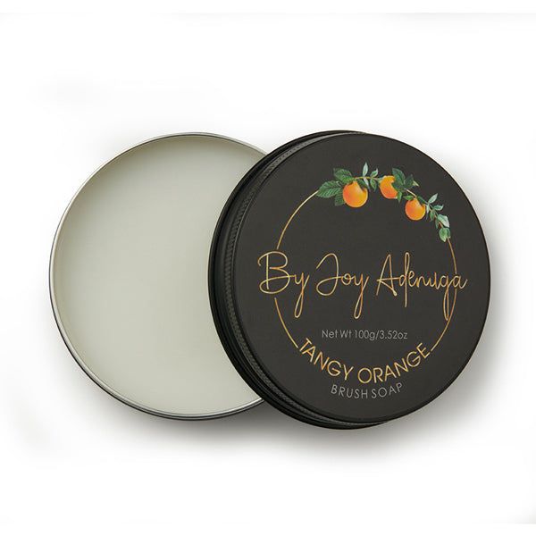 By Joy Adenuga Brush Soap in Tangy orange