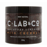 C Lab &amp;amp; Co Coffee &amp;amp; Coconut Scrub Tub 330g