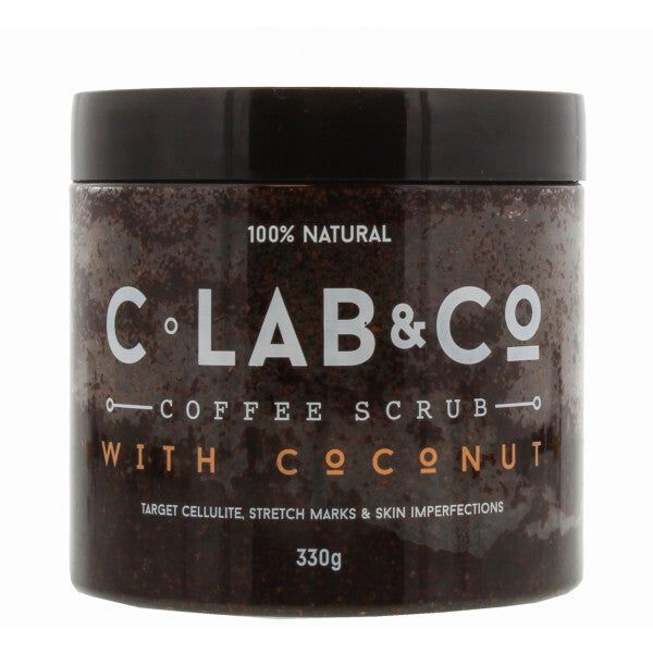 C Lab & Co Coffee & Coconut Scrub Tub 330g