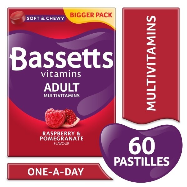 Bassets Adult Multivitamin Pastilles x 60 GOODS Superdrug   