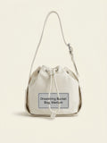 Vivienne Westwood Stacey leather bucket bag with logo hardware - British product