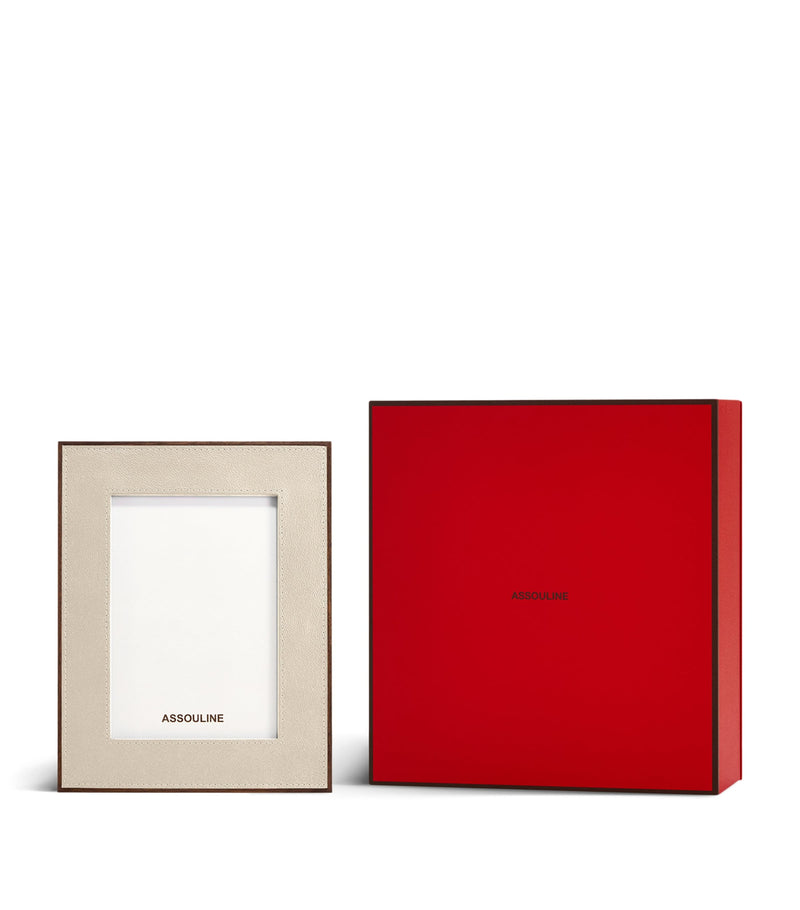 Assouline Leather Heritage Frame 5 x 7 inches - British product