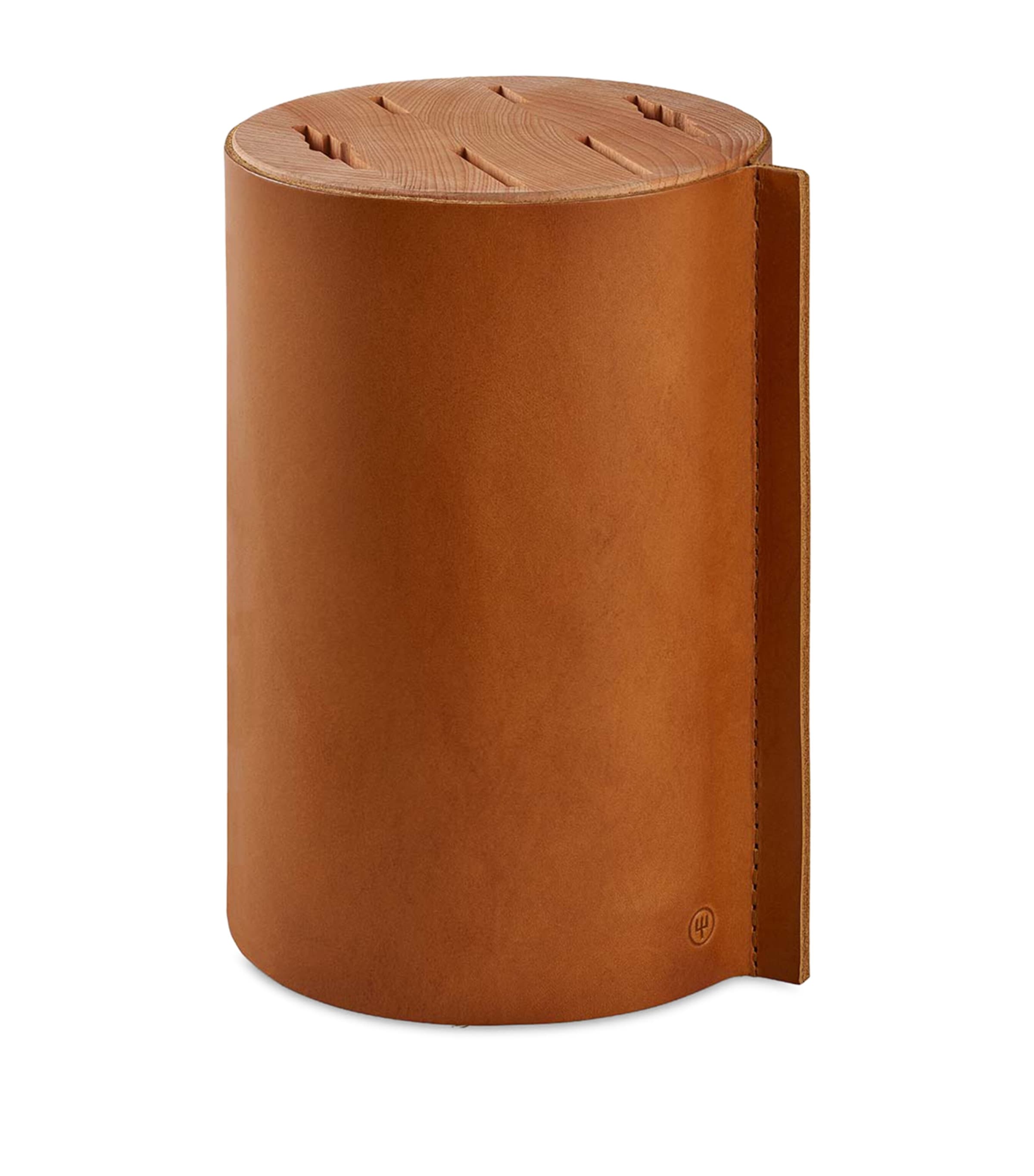 Wusthof Amici 6-slot beech wood knife block for kitchen countertop (British brand)