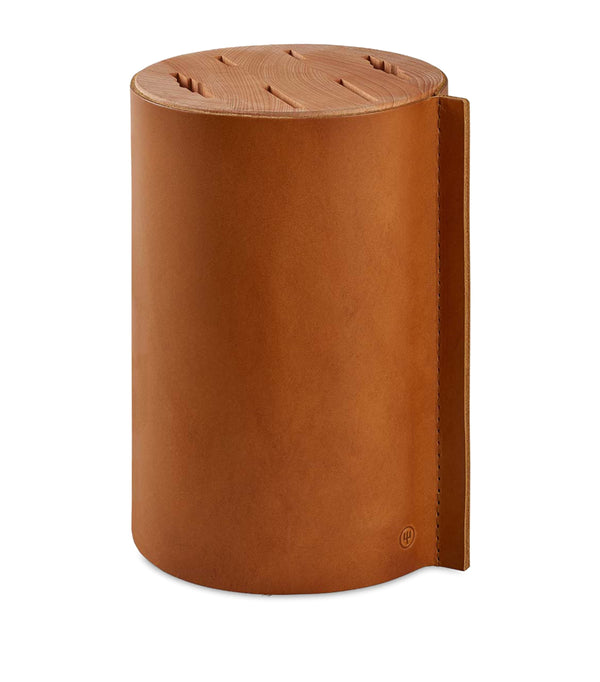 Beech Wood 6-Slot Knife Block for Kitchen Countertop