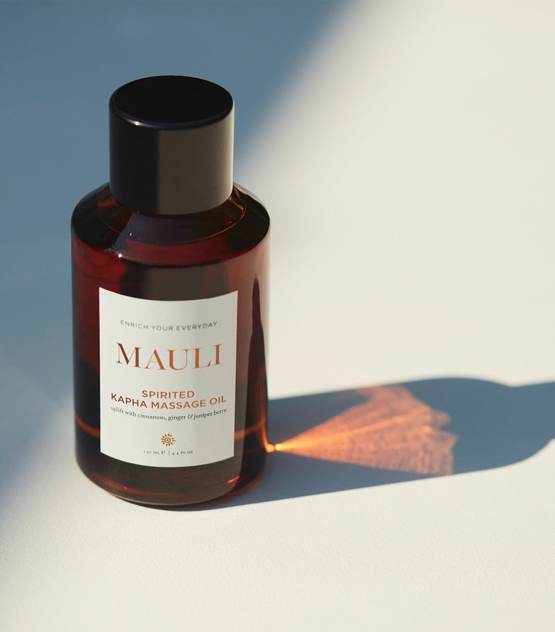 Mauli Rituals Spirited Kapha body oil 130ml, imported from the UK
