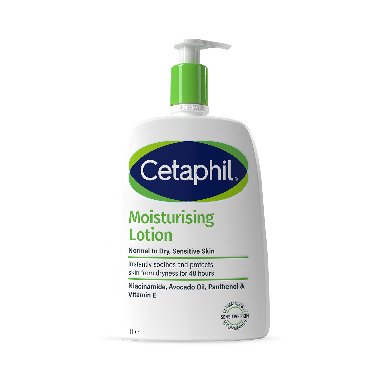 Cetaphil moisturising lotion face and body 1L, imported from the UK