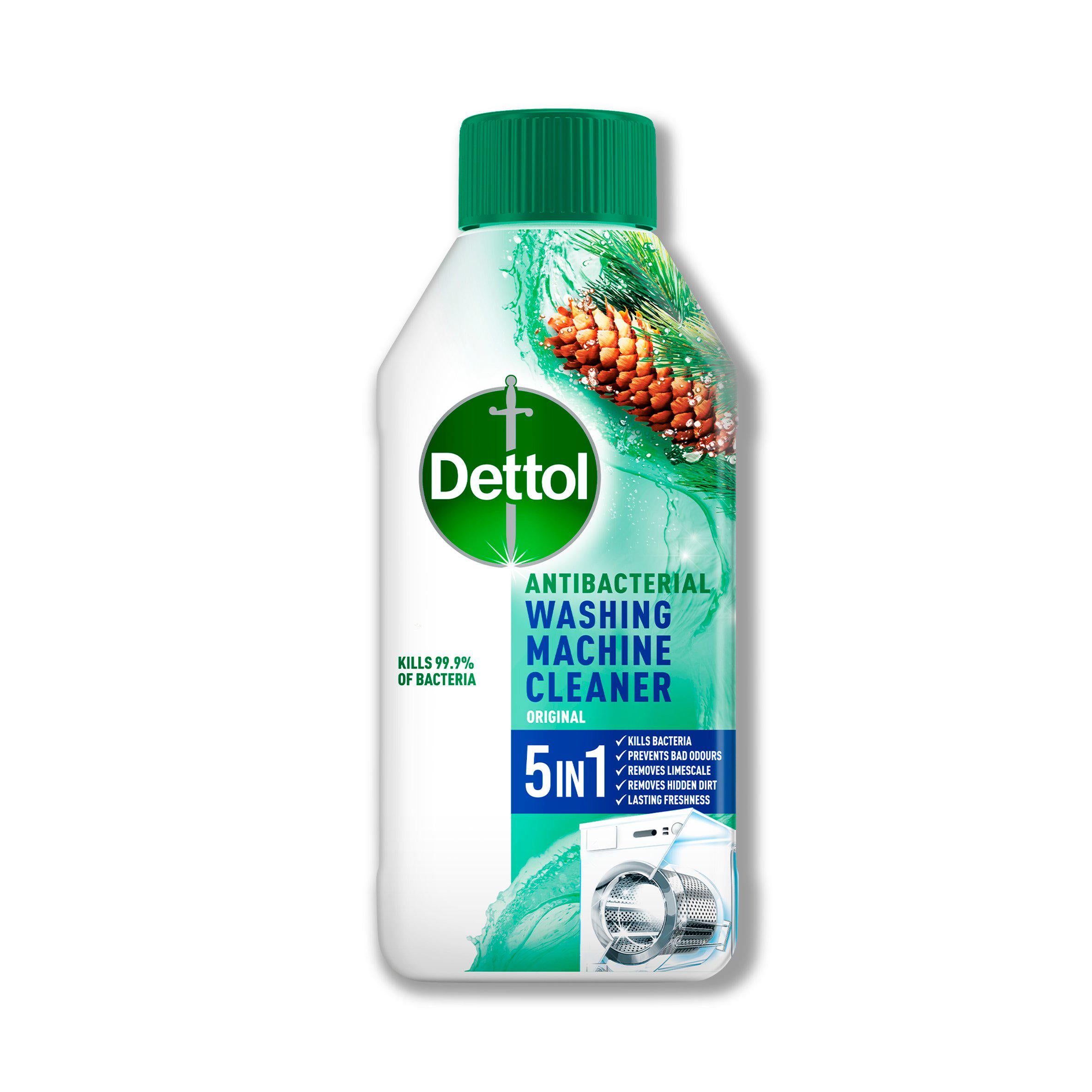 Dettol Antibacterial Limescale Washing Machine Cleaner 250ml GOODS Sainsburys   