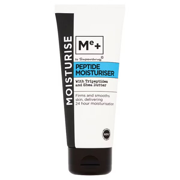 Me+ peptide moisturiser 100ml tube, imported from the UK