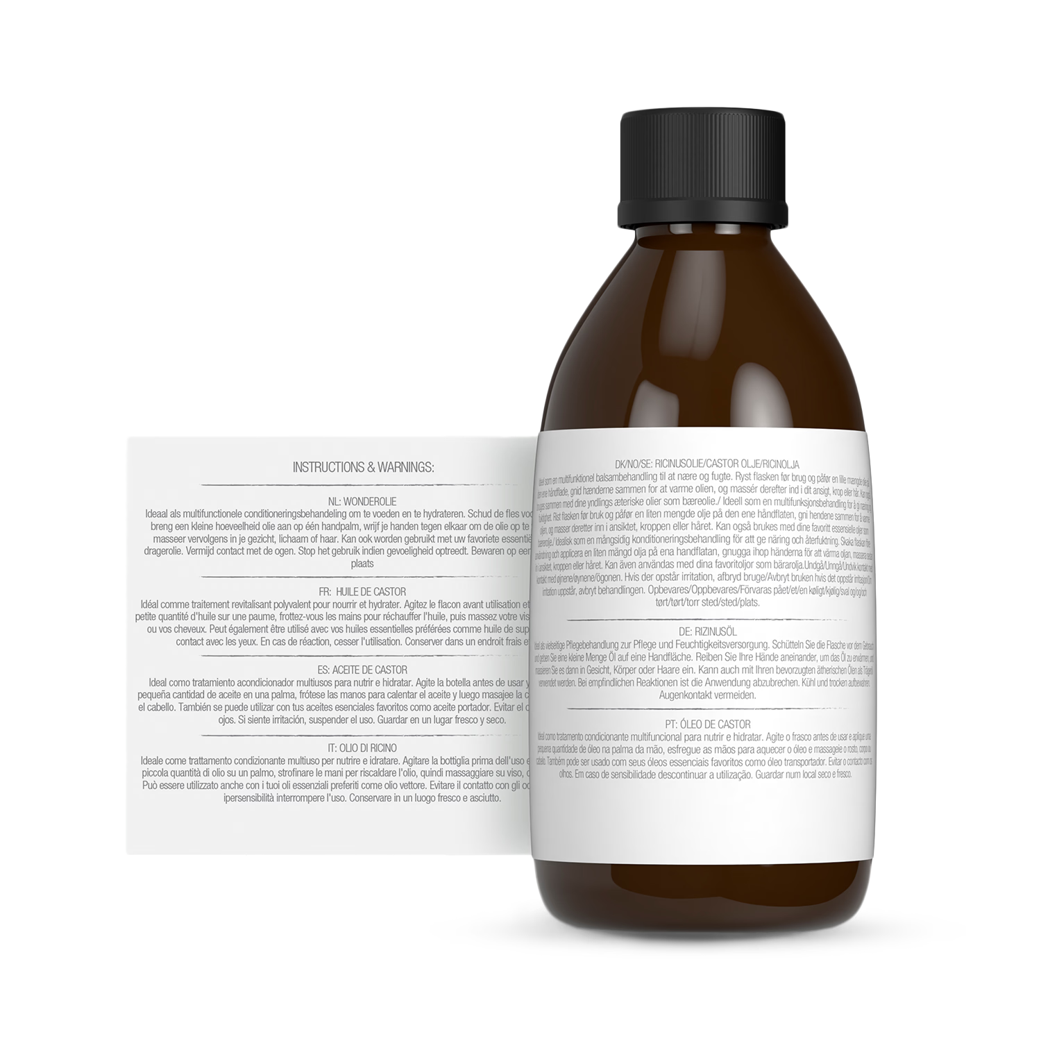 Dr Organic Castor Oil 250ml, imported from the UK