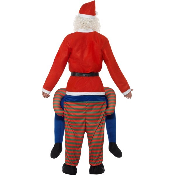 Smiffys piggyback elf costume in green - British product