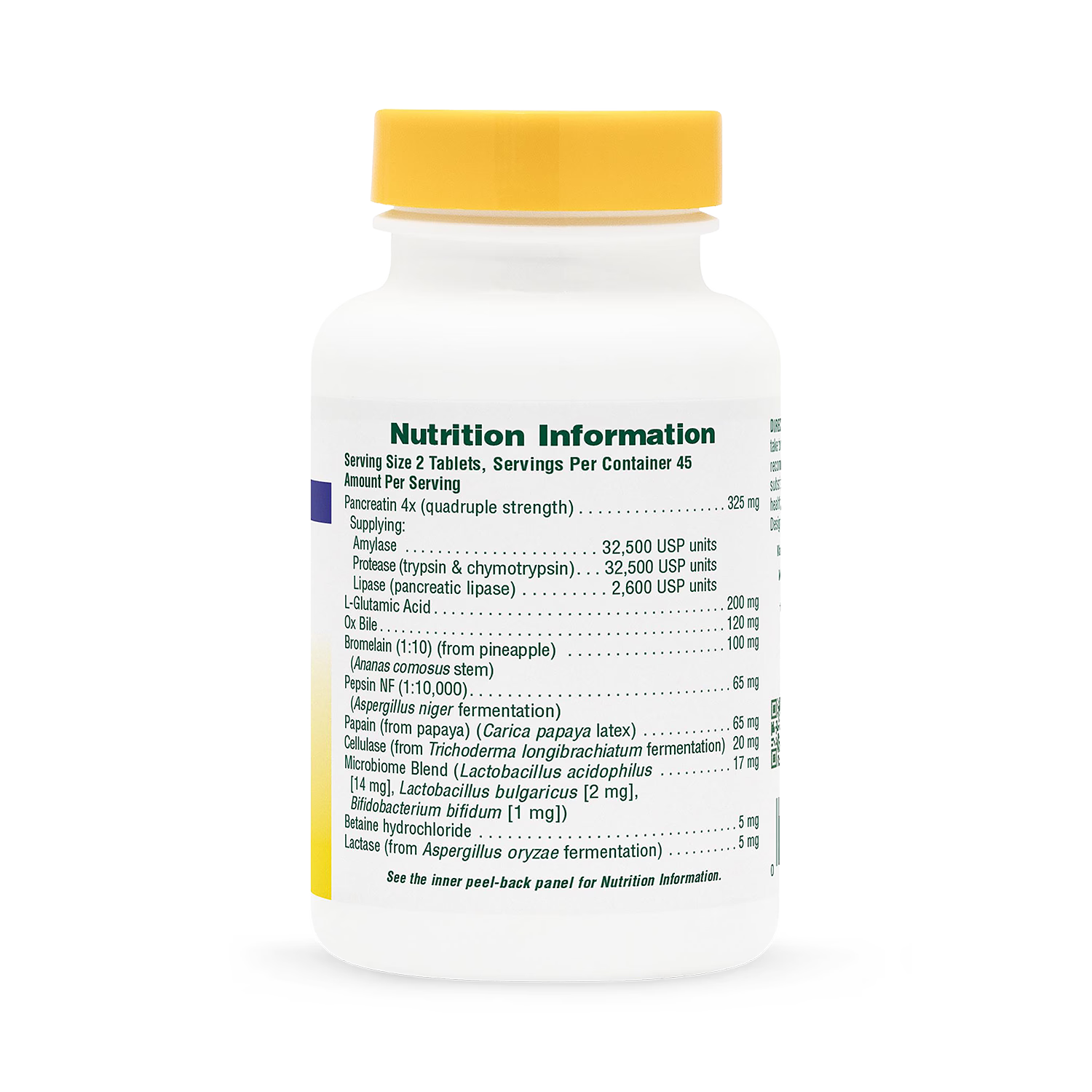 NaturesPlus Ultra-Zyme digestive enzyme tablets 90 tablets (British brand)