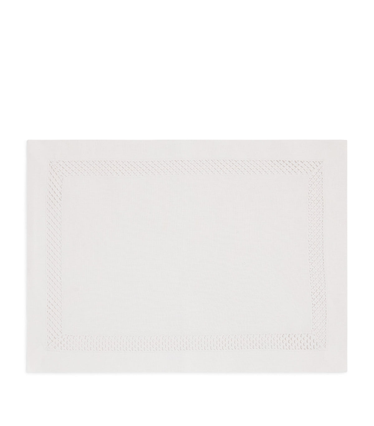Dea linen embroidered placemat 35cm x 50cm - British product