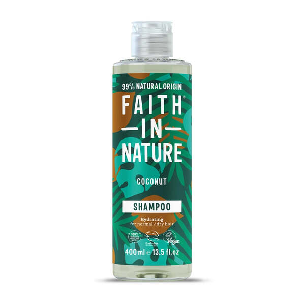 Faith In Nature coconut shampoo 400ml (British brand)