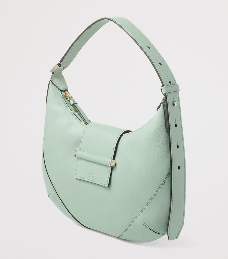 Jimmy Choo Small Bar leather shoulder bag (British brand)