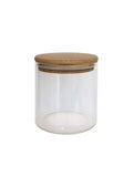 George Home Glass Canister With Wooden Lid 750ml General Household ASDA   