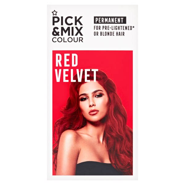 Superdrug Pick & Mix Permenant Hair Dye Denim Red GOODS Superdrug   