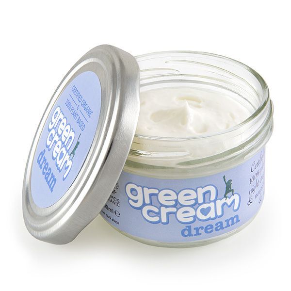 Green Cream Dream Dry Skin night cream - British product