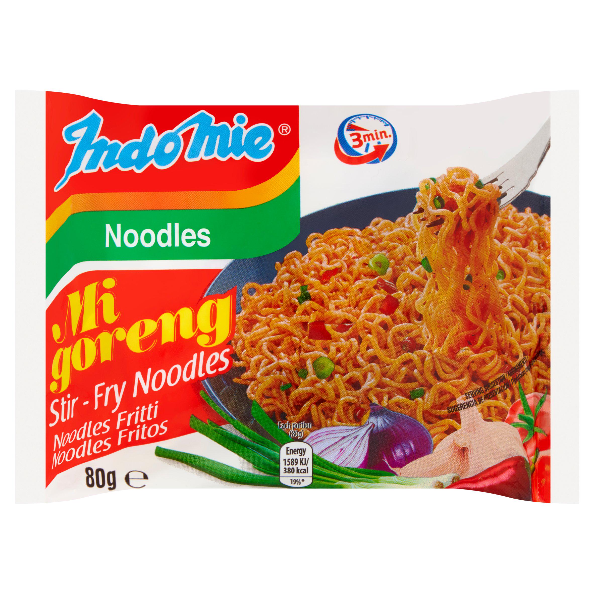 Indo Mie Mi Goreng Stir Fry Noodles 80g GOODS Sainsburys   