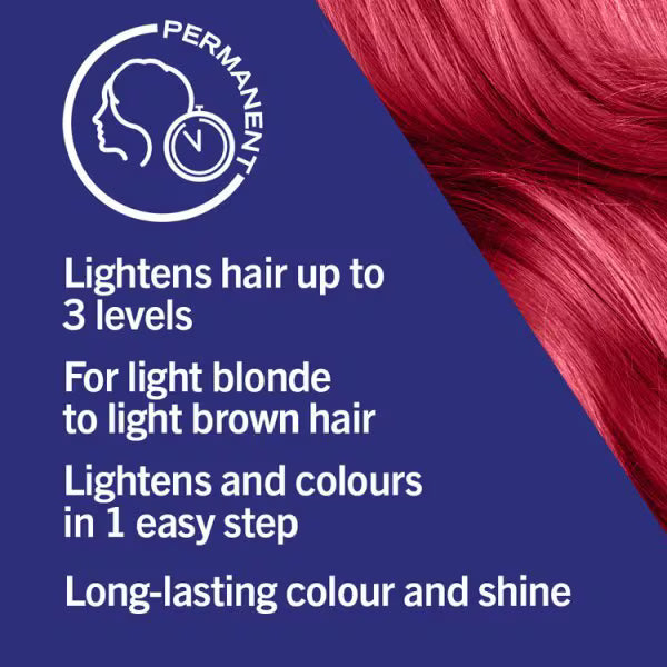 LIVE Permanent Pink Hair Dye 120ml, UK version