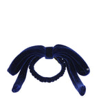 Alexandre de Paris Velvet Timeless Lucie Bow hairband 5cm, UK version