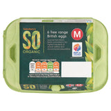 Sainsbury's Woodland Free Range Medium Eggs, SO Organic x6 GOODS Sainsburys   