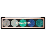 Profusion Cosmetics Glitter Gems Glitter Palette Aqua GOODS Superdrug   