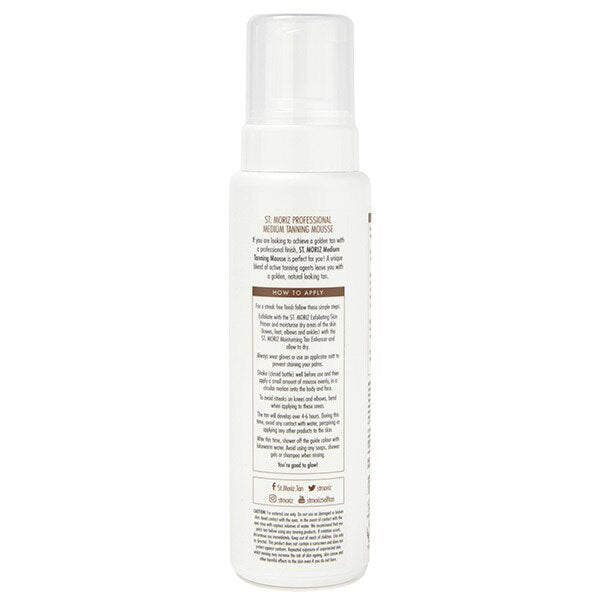 St. Moriz Professional Mousse Medium 300ml GOODS Superdrug   