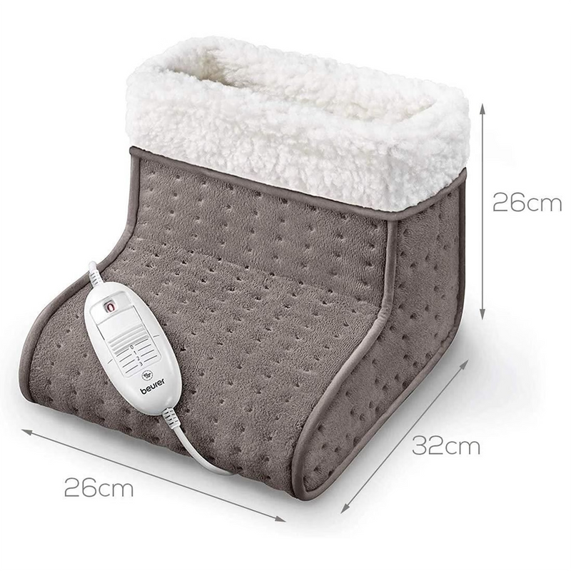 Beurer cosy foot warmer 531.07 Grey FW20 (British brand)