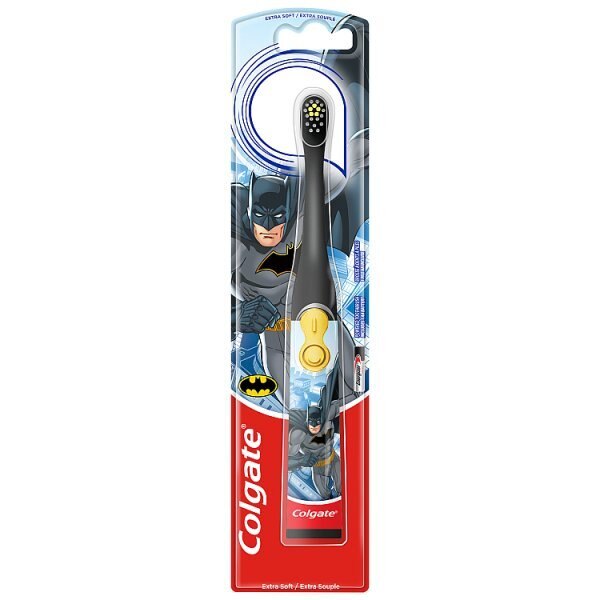 Colgate Batman Extra Soft Kids Battery Toothbrush GOODS Superdrug   