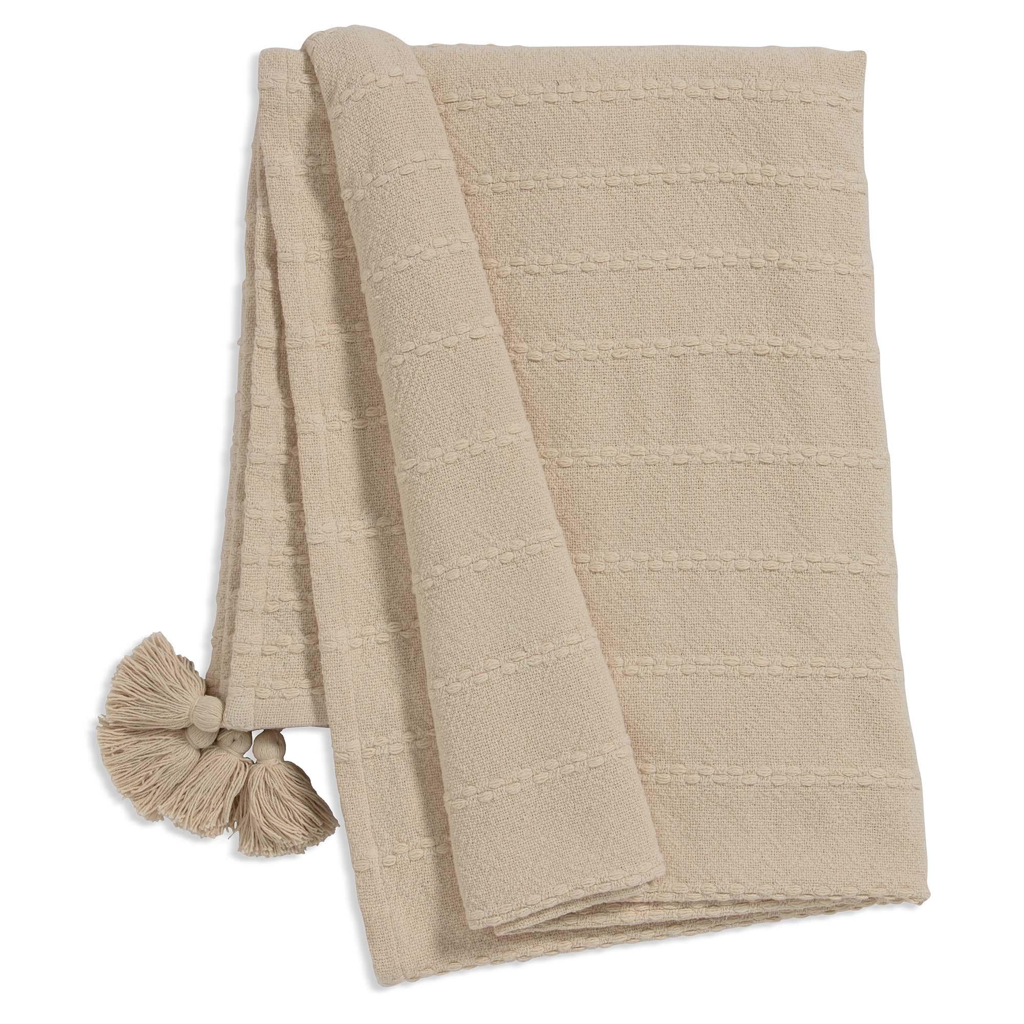 Habitat Global Tufted Throw 150x200 GOODS Sainsburys   