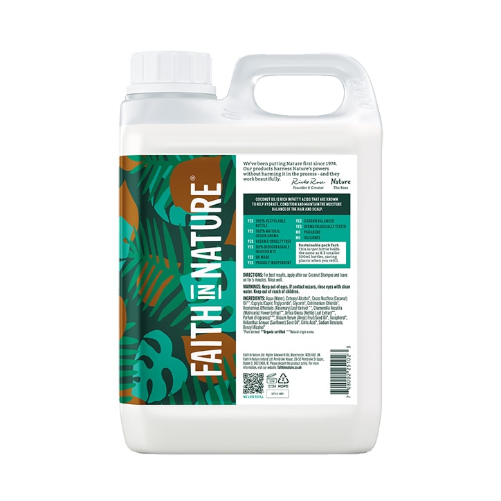 Faith in Nature Coconut Conditioner 400ml Natural Hair Care Holland&Barrett   