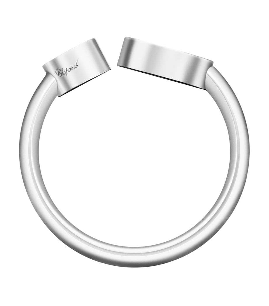 Chopard Happy Hearts ring in white gold with diamond, UK version