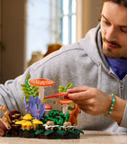 LEGO Botanicals Woodland Mushrooms building set 11505, imported from the UK