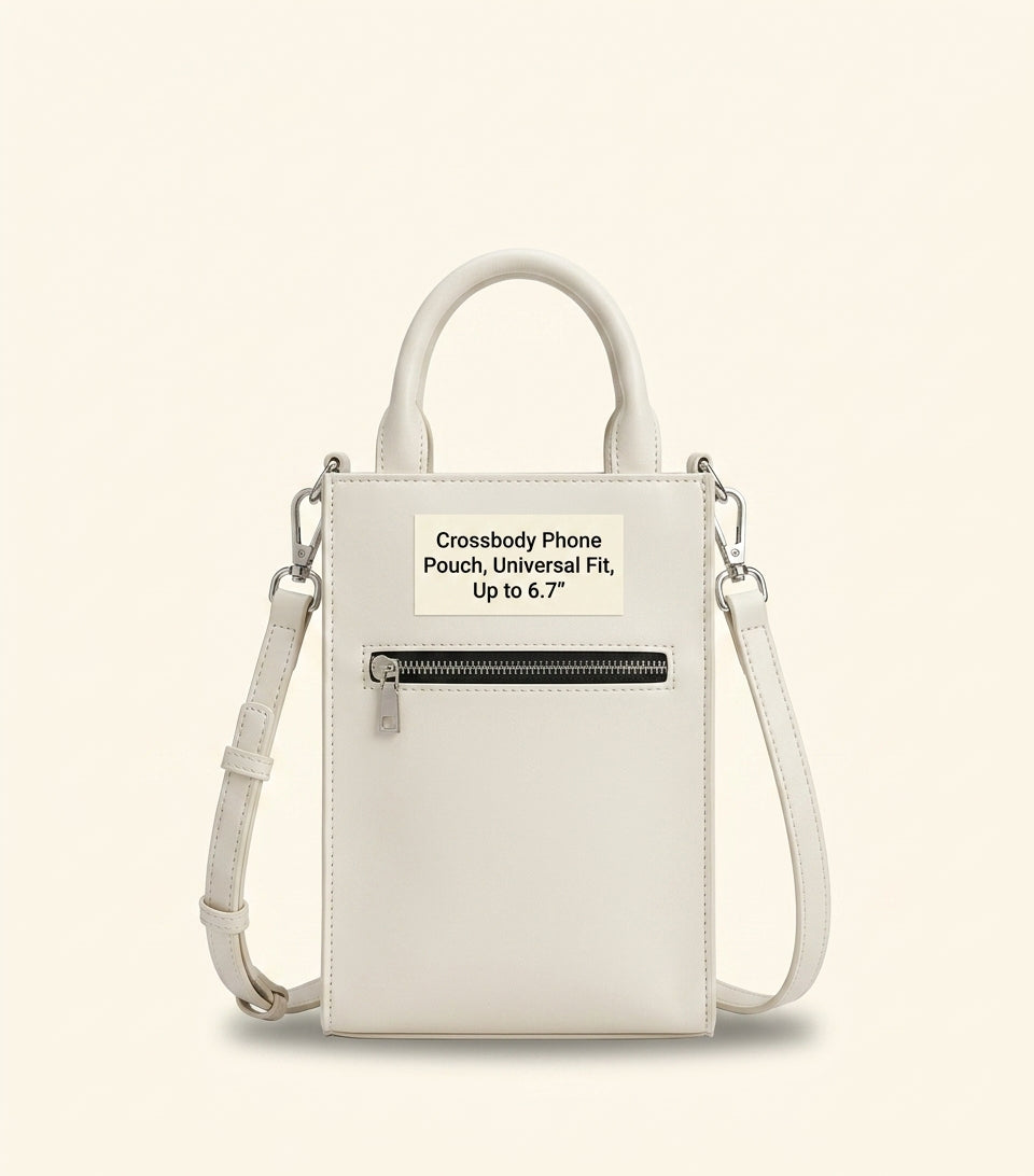 Balenciaga lambskin Le City phone holder (British brand)