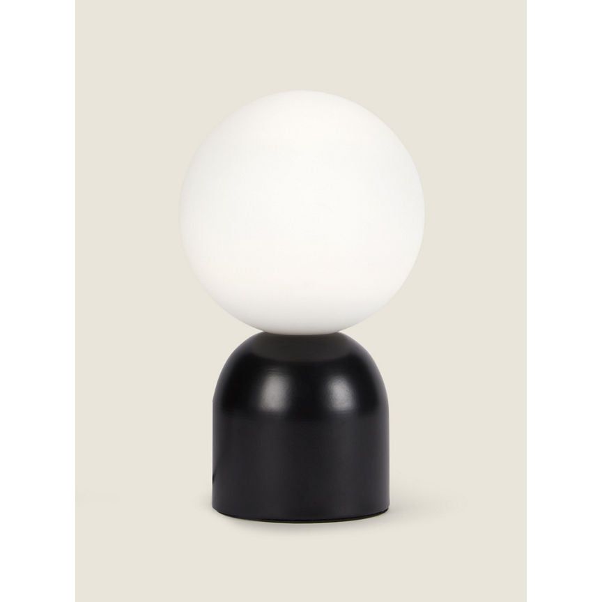 George Home Black Orb Touch Lamp General Household ASDA   