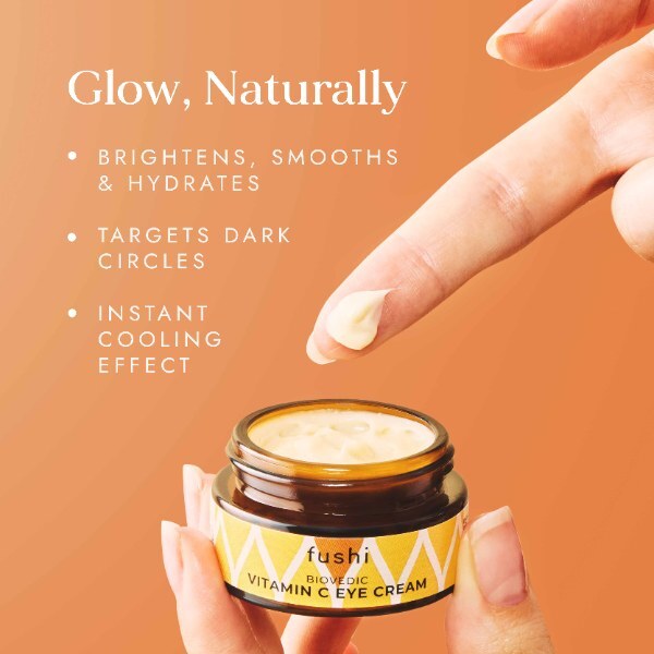 Fushi Biovedic Vitamin C eye cream 15ml, UK version