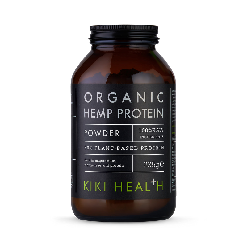 KIKI Health organic hemp protein powder 235g (British brand)
