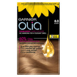 Garnier Olia 8.0 Blonde No Ammonia Permanent Hair Dye GOODS Boots   