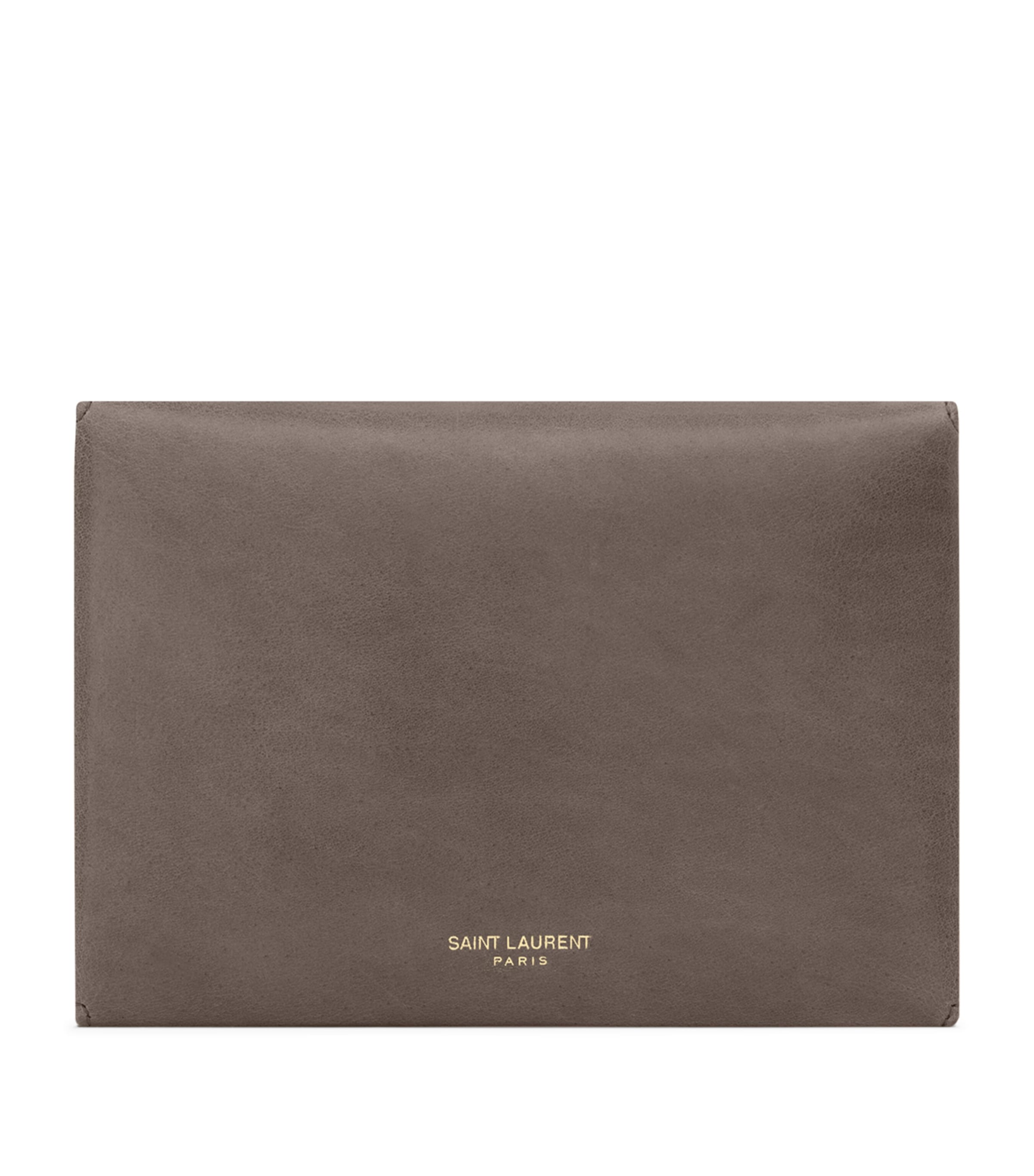 Saint Laurent Letter passport holder (British brand)