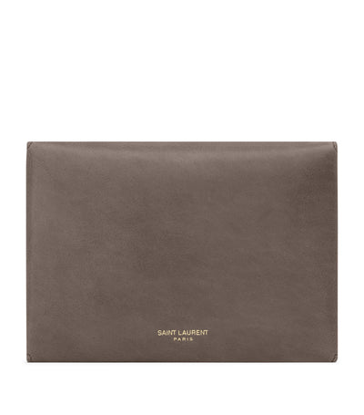 Saint Laurent Letter Skinn Passholder